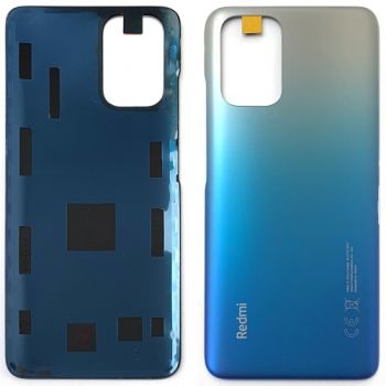 Задняя крышка корпуса Xiaomi Redmi Note 10S M2101K7BG голубой Оригинал