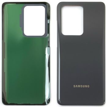 Задняя крышка корпуса Samsung G988 (SM-G988B, SM-G988B/DS) Galaxy S20 Ultra серая Оригинал