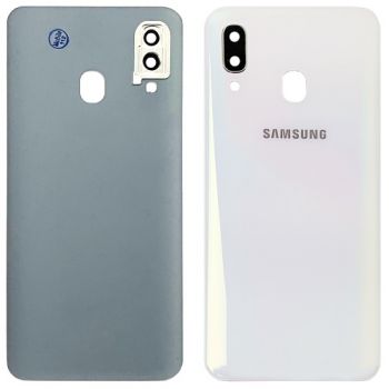 Задняя крышка корпуса Samsung A405 (SM-A405F) Galaxy A40 2019 белая Оригинал