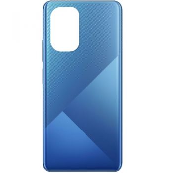 Задняя крышка корпуса Xiaomi Poco F3 M2012K11AG синяя