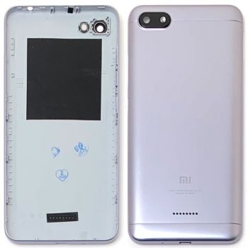 Задняя крышка Xiaomi Redmi 6A серая (2/ 16GB)