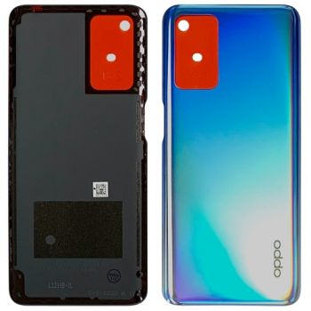 Задняя крышка корпуса Oppo A55 CPH2325 синяя Оригинал