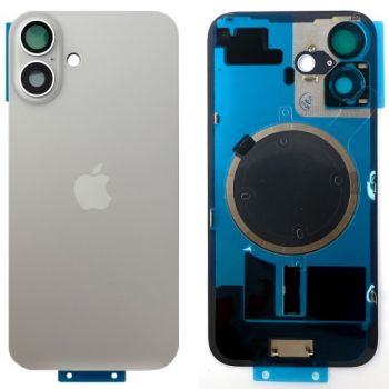 Задняя крышка корпуса Apple iPhone 16 A3287, A3081, A3286, A3288 белая