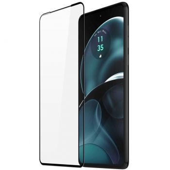 Стекло сенсорного экрана Motorola XT2341, XT2341-3 Moto G14 черное Оригинал