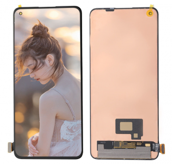 Дисплей OnePlus 9R LE2101, LE2100 с сенсором (тачскрином) черный OLED