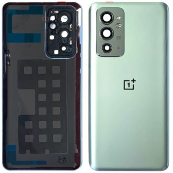Задняя крышка корпуса OnePlus 9RT 5G MT2110, MT2111 серебристая