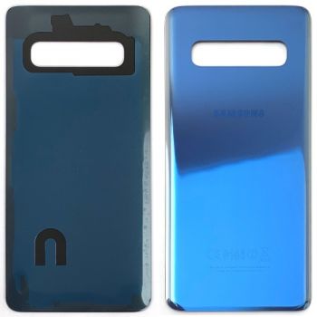 Задняя крышка корпуса Samsung G973 (SM-G973F, SM-G973F/DS) Galaxy S10 синяя Оригинал
