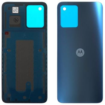 Задняя крышка корпуса Motorola XT2341, XT2341-3 Moto G14 синяя Оригинал