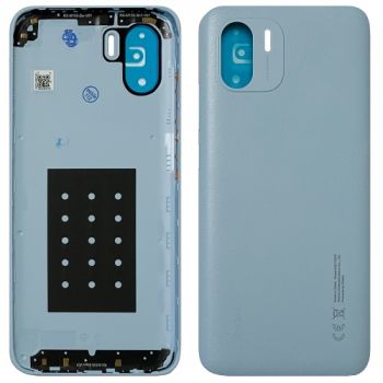 Задняя крышка корпуса Xiaomi Redmi A1, Redmi A2 220733SI, 220733SG, 220733SL голубая Оригинал