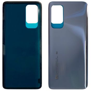 Задняя крышка корпуса Xiaomi Mi10T M2007J3SY, Mi10T Pro M2007J3SG серебристая