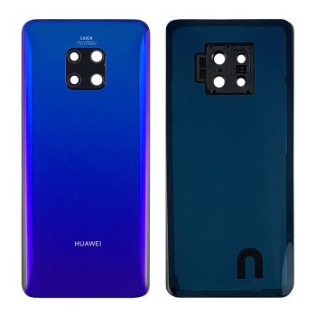 Задняя крышка корпуса Huawei Mate 20 Pro LYA-L09, LYA-L29, LYA-AL00, LYA-AL10, LYA-L0C фиолетовая Оригинал