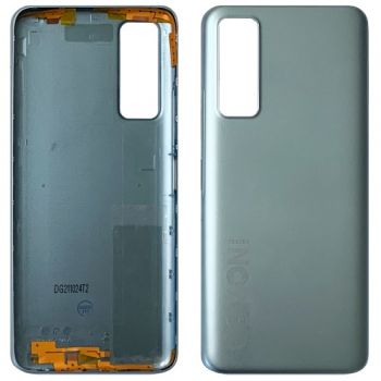 Задняя крышка корпуса Tecno Camon 17P CG7, CG7n серебристая Оригинал