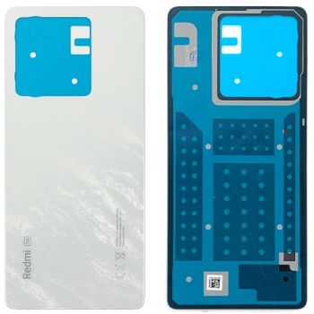 Задняя крышка корпуса Xiaomi Redmi Note 13 5G 2312DRAABC, 2312DRAABG белая Оригинал