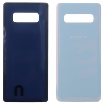 Задняя крышка корпуса Samsung G973 (SM-G973F, SM-G973F/DS) Galaxy S10 белая Оригинал