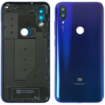Задняя крышка корпуса Xiaomi Mi Play M1901F9E синяя Оригинал