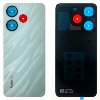 Задняя крышка корпуса Xiaomi Redmi 13 2404ARN45A, 24040RN64Y голубая Оригинал