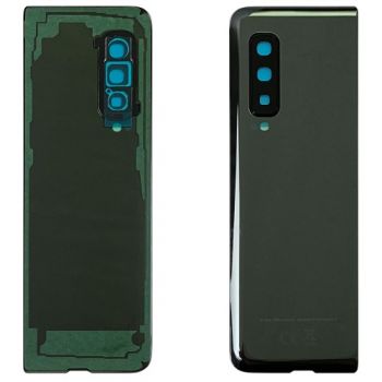 Задняя крышка корпуса Samsung F900, F907 (M-F900F, SM-F907F, SM-F907B) Galaxy Fold, Galaxy Fold 5G черная Оригинал