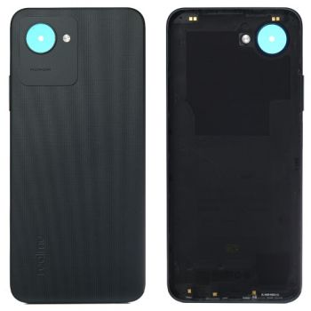 Задняя крышка корпуса Realme C30 RMX3581 черная Оригинал