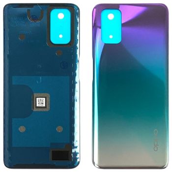 Задняя крышка корпуса Oppo A92 CPH2059. Oppo A72 CPH2067 фиолетовая Оригинал