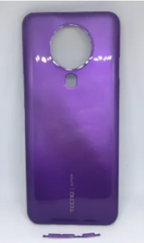 Задняя крышка корпуса Tecno Spark 6 KE7 фиолетовая