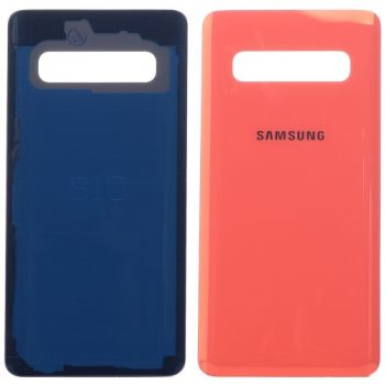 Задняя крышка корпуса Samsung G973 (SM-G973F, SM-G973F/DS) Galaxy S10 розовая Оригинал