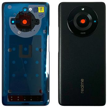 Задняя крышка корпуса Realme 11 Pro RMX3771. Realme 11 Pro Plus RMX3740, RMX3741 черная Оригинал