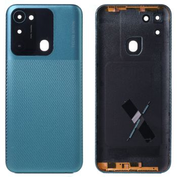 Задняя крышка корпуса Tecno Spark Go 2022 KG5, KG5h, KG5m зеленая Оригинал