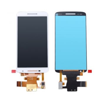 Дисплей (LCD) Motorola XT1561 Moto X Play, XT1562, , XT1563, XT1564 с сенсором белый