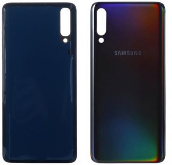 Задняя крышка корпуса Samsung A705 (SM-A705F, SM-A705FN/DS) Galaxy A70 черная Оригинал