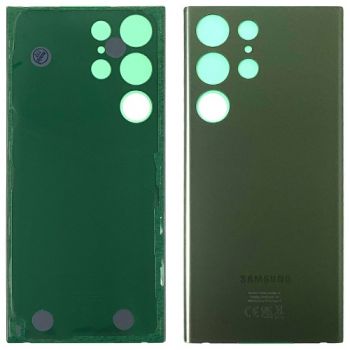 Задняя крышка корпуса Samsung S918 (SM-S918B, SM-S918B/DS) Galaxy S23 Ultra зеленая Оригинал