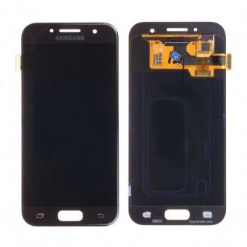 Дисплей Samsung A320 (SM-A320F, SM-A320F/DS) Galaxy A3 2017 с сенсором (тачскрином) черный OLED