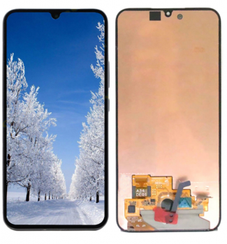 Дисплей Samsung A346 (SM-A346E, SM-A346B) Galaxy A34 с сенсором (тачскрином) черный Оригинал