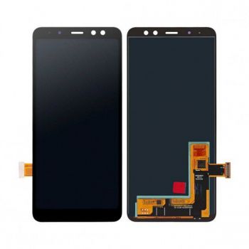 Дисплей Samsung A530 (SM-A530F, SM-A530F/DS) Galaxy A8 2018 с сенсором (тачскрином) черный OLED