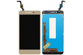 Дисплей (LCD) Lenovo A6020a46 Vibe K5 Plus, Lemon 3 с сенсором золотой (чёрный шлейф
