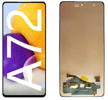 Дисплей Samsung A725 (SM-A725F, SM-A725F/DS) Galaxy A72 с сенсором (тачскрином) черный TFT