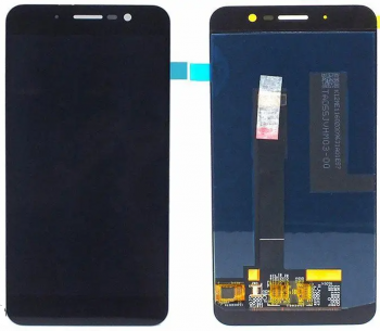 Дисплей (LCD) ZTE A910 с сенсором черный Оригинал