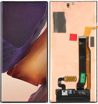 Дисплей Samsung N985, N986 (SM-N985F/DS, SM-N986B/DS) Galaxy Note 20 Ultra с сенсором (тачскрином) черный Оригинал