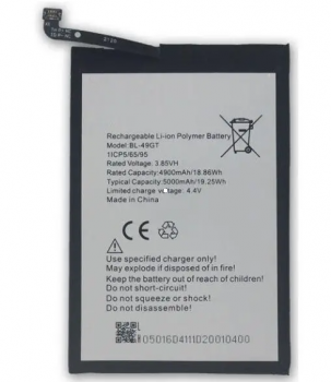 Аккумулятор (батарея) Tecno Spark 9 Pro KH7n, KH7 BL-49GT 5000mAh Оригинал Аккумулятор (батарея) Tecno Spark 9 Pro KH7n, KH7 BL-49GT 5000mAh Оригинал