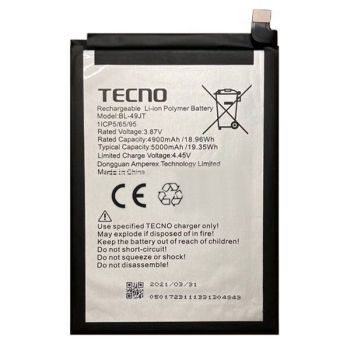 Аккумулятор (батарея) Tecno Spark 30 Pro KL7 BL-49JT 5000mAh Оригинал