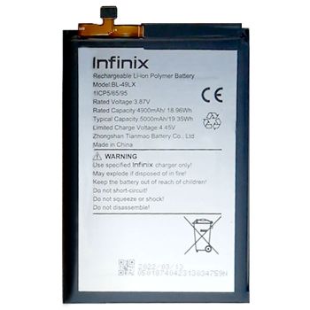 Аккумулятор (батарея) Infinix Hot 20 X6826, X6826B, X6826C BL-49LX 5000mAh Оригинал