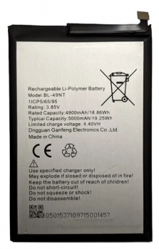 Аккумулятор (батарея) Tecno Spark Go 2023 BF7. Tecno Pop 7 BF6 BL-49NT 5000mAh Оригинал