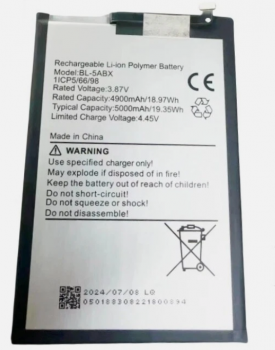 Аккумулятор (батарея) Infinix Hot 50 4G X6882 BL-5ABX 5000mAh Оригинал
