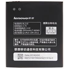 Аккумулятор (батарея) для Lenovo BL210 A536, S820, S820e, A750e, S650, S658T, A656, A766, A658t 2000 mAh Оригинал