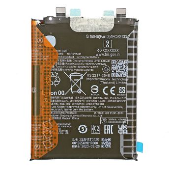 Аккумулятор (батарея) Xiaomi Poco X6 Pro 5G 2311DRK48G, 2311DRK48I BM5T 5000mAh Оригинал