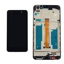 Дисплей (LCD) Huawei Y6 II (CAM-L21), Honor 5A (CAM-AL00) с сенсором чёрный + рамка Оригинал