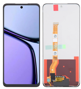 Дисплей Oppo A5 2025 CPH2735, CPH2727. OPPO A5x CPH2725. Oppo A5 Pro CPH2695, CPH2711 с сенсором (тачскрином) черный Оригинал