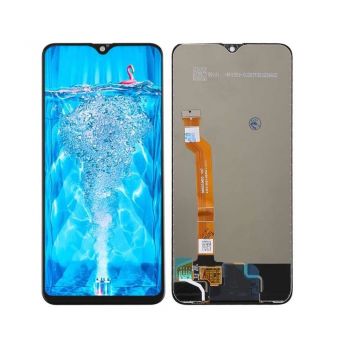 Дисплей Oppo A7x PBBM00, PBBT00 с сенсором (тачскрином) черный Оригинал