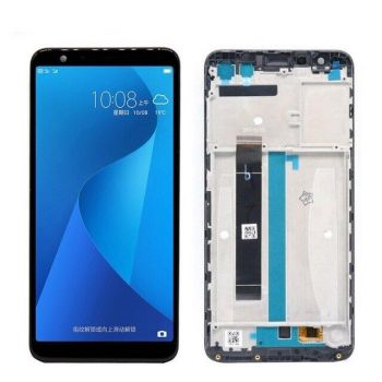 Дисплей Asus ZB570TL ZenFone Max Plus M1 X018D с сенсором (тачскрином) черный с рамкой Оригинал