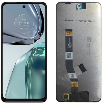 Дисплей Motorola XT2223 Moto G62 5G с сенсором (тачскрином) черный Оригинал