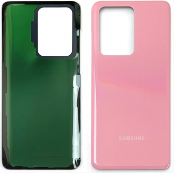 Задняя крышка корпуса Samsung G988 (SM-G988B, SM-G988B/DS) Galaxy S20 Ultra розовая Оригинал